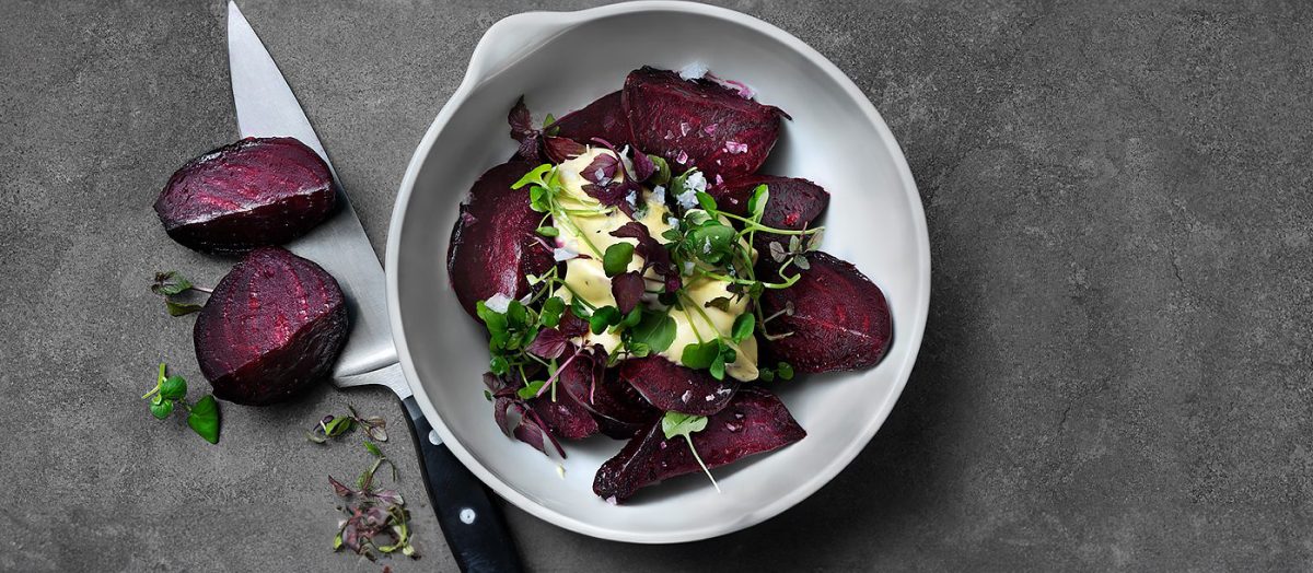Rostade rödbetor med Bearnaise
